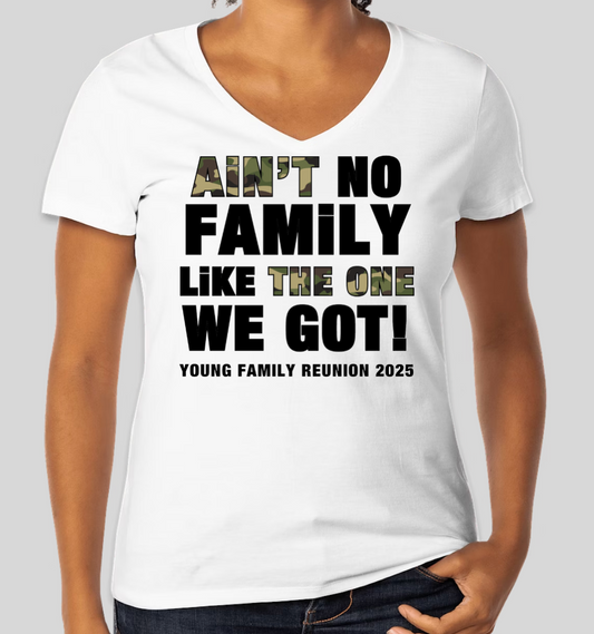 2025 WOMEN'S V-NECK T-SHiRT